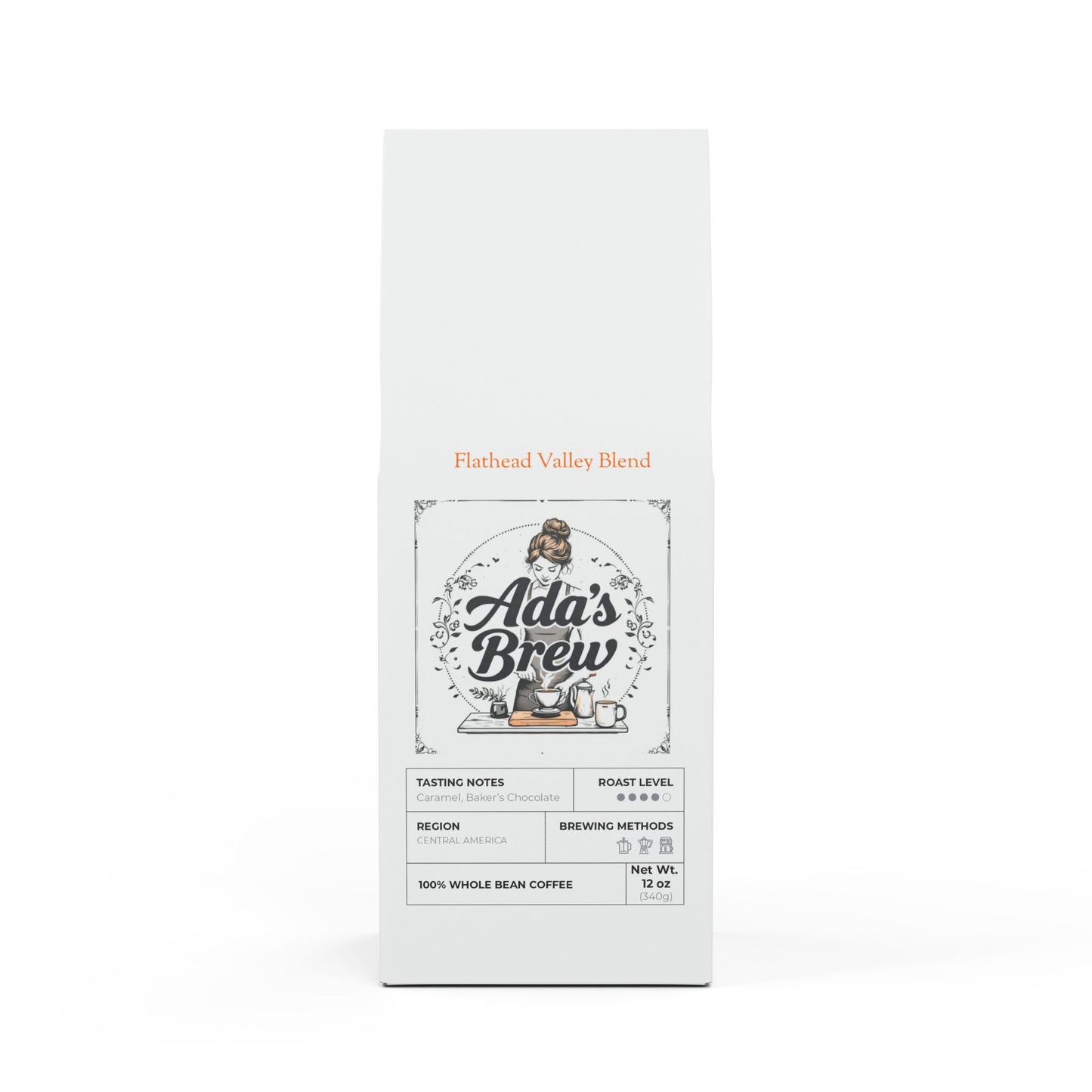 Flathead Valley Coffee Blend (Medium-Dark Roast)