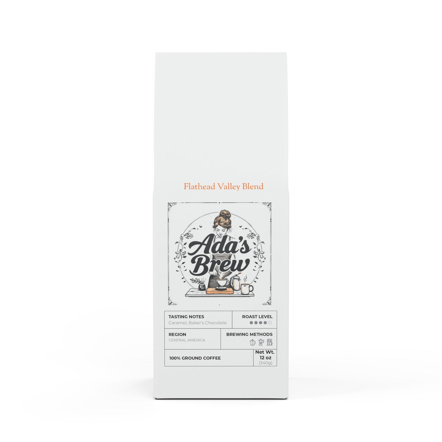 Flathead Valley Coffee Blend (Medium-Dark Roast)